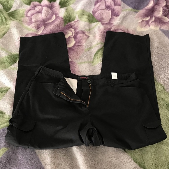 cintas black cargo pants